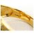 Autre Marque 18K Gelbgold-Ring mit Katzenauge und Diamant Golden - Ansicht 6