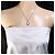 Autre Marque Collar de oro amarillo de 18K con camafeo de piedra Dorado - vue 5