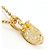 Autre Marque Collana in oro giallo 18K con diamante D'oro - vista 2