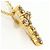 Autre Marque Collana in oro giallo 18K con diamante marrone D'oro - vista 2