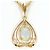 Autre Marque Collana in oro giallo 18K con opale D'oro