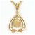 Autre Marque Collana in oro giallo 18K con opale D'oro - vista 4