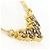 Autre Marque Collana in oro giallo 18K con diamante marrone D'oro - vista 2