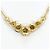 Autre Marque Collana in oro giallo 18K con diamante marrone D'oro - vista 3