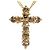 Autre Marque Collana in oro giallo 18K con diamante marrone D'oro