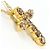Autre Marque Collana in oro giallo 18K con diamante marrone D'oro - vista 2