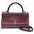 Borsa a tracolla Chanel 28 in rosso vino Bordò
