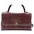 Borsa a tracolla Chanel 28 in rosso vino Bordò - vista 2