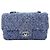 Sac à bandoulière Chanel Mini Matelassé en bleu - vue 2