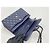 Chanel Matelassé Schultertasche Marineblau - Ansicht 11