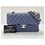 Chanel Matelassé Schultertasche Marineblau - Ansicht 13