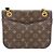 Borsa a Spalla Louis Vuitton Passy Marrone - vista 3