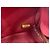 CHANEL Matelassé Business Affinity Shoulder Bag Rosso - vista 14