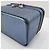 Bulgari Borsa Mini Porta Gioielli Serpenti Forever di Bvlgari Blu - vista 9