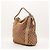 Bamboo Borsa Hobo Gucci in tela monogram GG Marrone Monogramma - vista 2