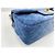 Borsa a Spalla Chanel Mini Matelassé Blu - vista 7