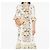 Zimmermann Halliday Leinen-Maxikleid mit Blumenmuster Braun Pink Weiß Grün Lila - Ansicht 3