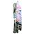 Autre Marque Vestido midi de seda estampado Munthe Castaño Rosa Blanco Multicolor Verde Púrpura - vista 3