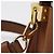 Borsa a tracolla Louis Vuitton Daufine MINI Marrone Monogramma - vista 10