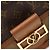 Borsa a tracolla Louis Vuitton Daufine MINI Marrone Monogramma - vista 14