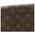 Borsa a tracolla Louis Vuitton Daufine MINI Marrone Monogramma - vista 9