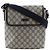 Gucci GG Supreme Canvas Navy Shoulder Bag Navy blue