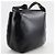Borsa a tracolla in pelle di vitello nera Salvatore Ferragamo Nero - vista 3
