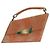 Borsa a tracolla Acne Studios Distortion in scamosciato marrone
