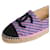 Espadrilles Chanel in tweed blu  - vista 5