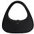 Bolsa Coperni Swipe Bag em pele preta Preto