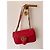 Gucci Marmont Piccola Borsa a Tracolla in Pelle Rossa Rosso - vista 3
