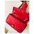 Gucci Marmont Piccola Borsa a Tracolla in Pelle Rossa Rosso - vista 5