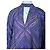Blusa de manga longa com decote em V e estampa floral roxa Free People Roxo Azul escuro - vista 2