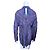 Blusa de manga longa com decote em V e estampa floral roxa Free People Roxo Azul escuro - vista 4