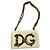 Borsa a tracolla Dolce & Gabbana DG Girls in pelle bianca Bianco