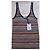 Zapa Multifarbiges Gestreiftes Strickkleid Rot Blau Mehrfarben Beige Grün - Ansicht 3