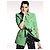Timeless Grüne Chanel Bouclé-Jacke Cruise 2020 Look 16 Größe FR 40 Gebraucht - Ansicht 9