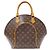 Borsa Louis Vuitton Monogram Canvas Ellipse MM Marrone