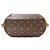 Borsa Louis Vuitton Monogram Canvas Ellipse MM Marrone - vista 3