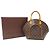 Borsa Louis Vuitton Monogram Canvas Ellipse MM Marrone - vista 5