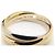 Anello Cartier Trinity SM in oro 18K - vista 5