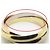 Anello Cartier Trinity SM in oro 18K - vista 9