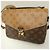 Borsa Louis Vuitton Monogram Reverse Pochette Metis MM Marrone - vista 9