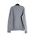 Hermès graues Baumwoll-Sweatshirt mit schwarzem Leder-Pferdekopf - Ansicht 4