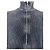 Diesel S-Ginafy-Zip Waffelstrickjacke Grau - Ansicht 3