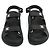 Chanel Sandales Dad Noir EU38 Gomma Nera White CC Sandali Dad Scarpe UK5 US7.5 Nero - vista 2