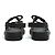 Chanel Sandales Dad Noir EU38 Gomma Nera White CC Sandali Dad Scarpe UK5 US7.5 Nero - vista 4