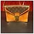 Borsa a tracolla Louis Vuitton Sac Biface Monogram Marrone Beige - vista 3