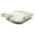 VINTAGE SAC A MAIN YVES SAINT LAURENT RIVE GAUCHE 147088 LOGO YSL CUIR BAG Blanc  - vue 3