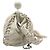 NUOVA BORSA A SPALLA MAX MARA PASTICCINO WEEKEND MW751H07T IN PELLE Crudo - vista 5